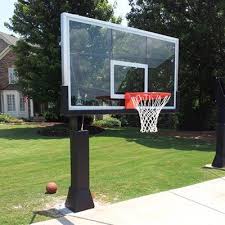 glass basketball backboard